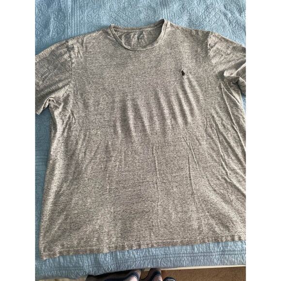 Mens Polo Ralph Lauren Tee Size XXL Gray Pre Owned - Picture 1 of 5